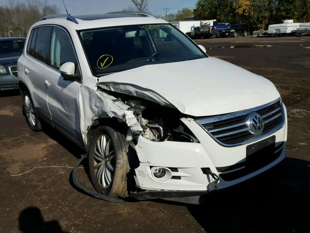 WVGBV7AX0BW550230 - 2011 VOLKSWAGEN TIGUAN S WHITE photo 1