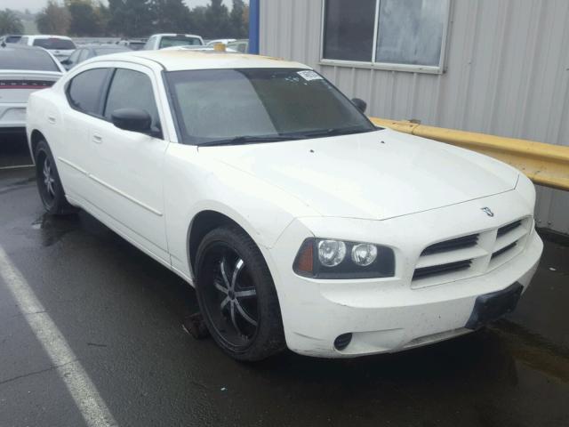 2B3KA43D09H530362 - 2009 DODGE CHARGER WHITE photo 1