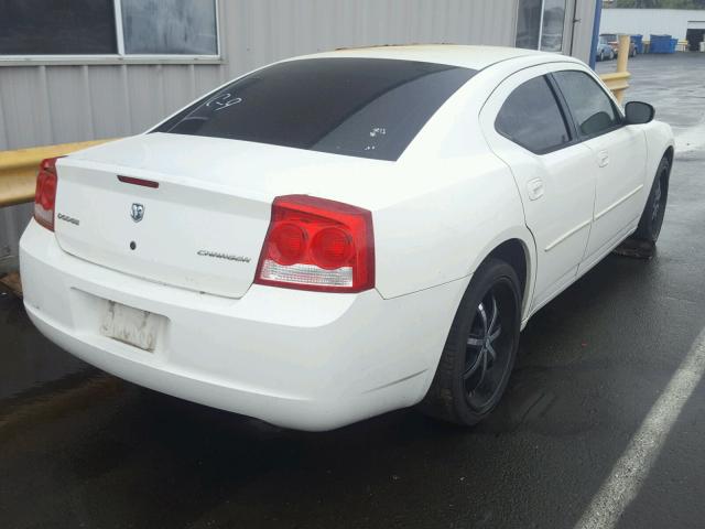 2B3KA43D09H530362 - 2009 DODGE CHARGER WHITE photo 4