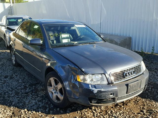 WAULC68E53A237697 - 2003 AUDI A4 1.8T QU GRAY photo 1