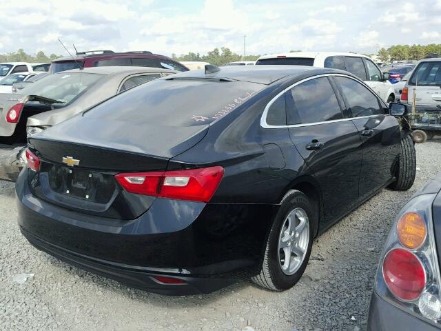 1G1ZB5ST7HF180424 - 2017 CHEVROLET MALIBU LS BLACK photo 4