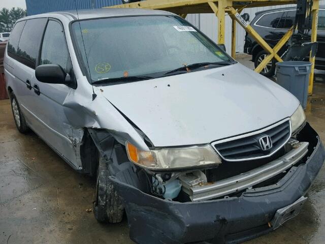 5FNRL18584B090350 - 2004 HONDA ODYSSEY SILVER photo 1