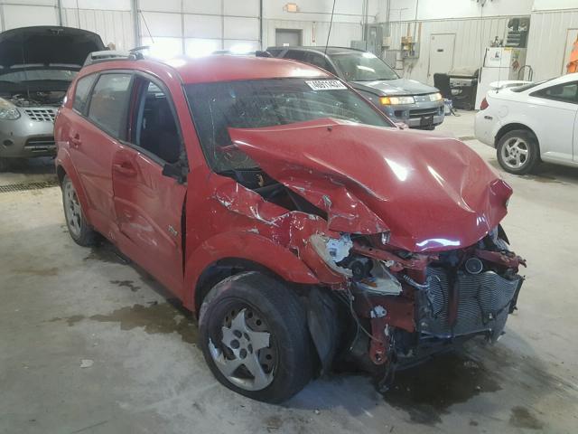 5Y2SL63825Z455813 - 2005 PONTIAC VIBE RED photo 1