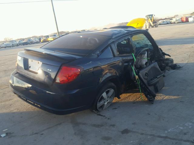 1G8AW15B07Z111554 - 2007 SATURN ION LEVEL BLUE photo 4