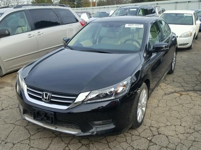 1HGCR2F89EA241893 - 2014 HONDA ACCORD EXL BLACK photo 2