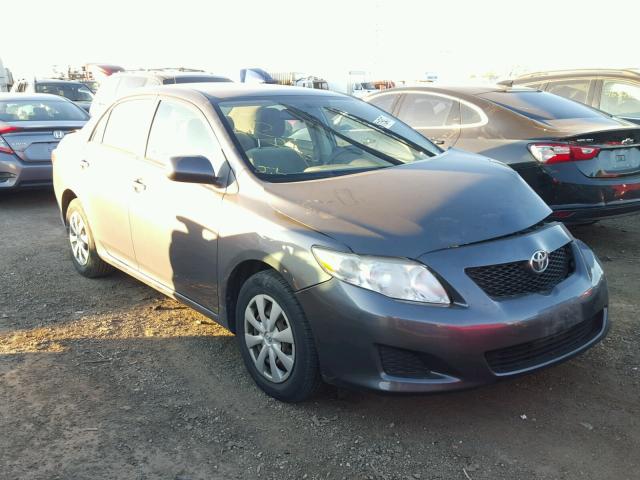 JTDBL40E39J013142 - 2009 TOYOTA COROLLA BA GRAY photo 1