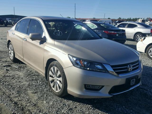 1HGCR3F83DA017328 - 2013 HONDA ACCORD EXL GOLD photo 1