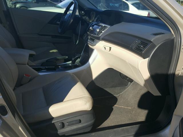 1HGCR3F83DA017328 - 2013 HONDA ACCORD EXL Qızıl foto 5