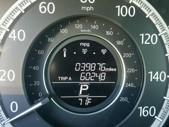 1HGCR3F83DA017328 - 2013 HONDA ACCORD EXL Qızıl foto 8