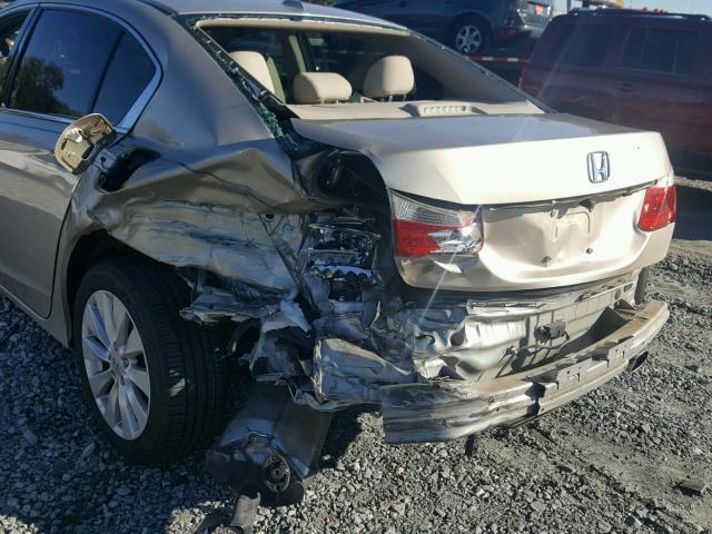 1HGCR3F83DA017328 - 2013 HONDA ACCORD EXL Qızıl foto 9