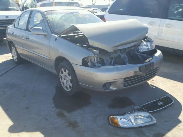 3N1CB51D62L584127 - 2002 NISSAN SENTRA XE GOLD photo 1