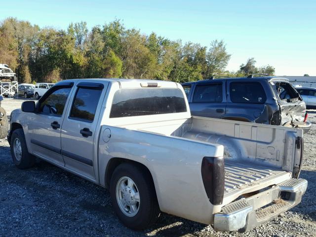 1GCCS136968124646 - 2006 CHEVROLET COLORADO BEIGE photo 3