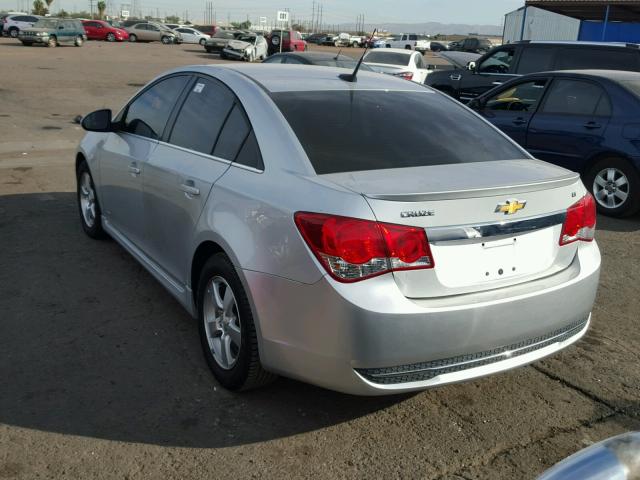 1G1PC5SB9D7285353 - 2013 CHEVROLET CRUZE LT SILVER photo 3