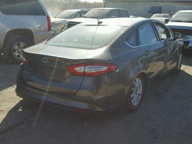 3FA6P0G7XGR332438 - 2016 FORD FUSION S CHARCOAL photo 4