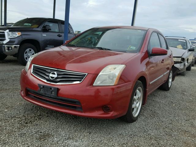 3N1AB6APXAL659420 - 2010 NISSAN SENTRA 2.0 RED photo 2