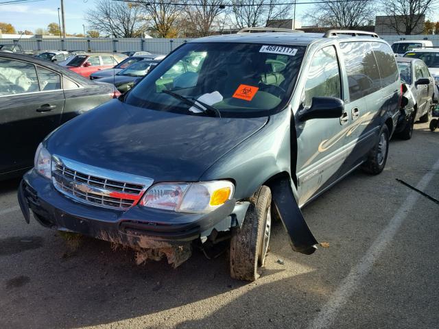 1GNDV23E65D145315 - 2005 CHEVROLET VENTURE LS BLUE photo 2