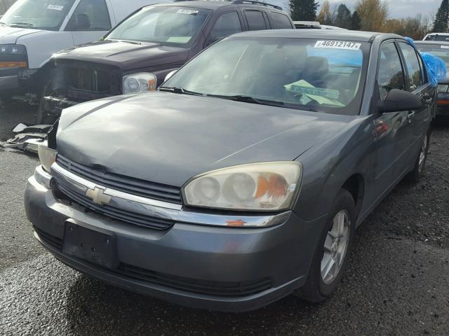 1G1ZT52855F126883 - 2005 CHEVROLET MALIBU LS GRAY photo 2