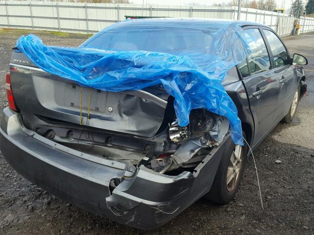 1G1ZT52855F126883 - 2005 CHEVROLET MALIBU LS GRAY photo 4