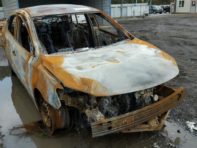 3N1AB7AP2EY257860 - 2014 NISSAN SENTRA S BURN photo 1