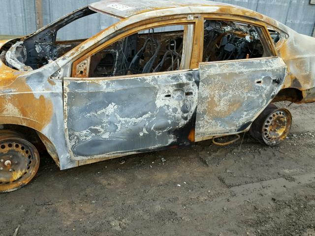 3N1AB7AP2EY257860 - 2014 NISSAN SENTRA S BURN photo 10