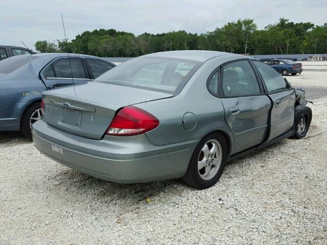 1FAFP53U87A150465 - 2007 FORD TAURUS SE GREEN photo 4