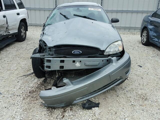 1FAFP53U87A150465 - 2007 FORD TAURUS SE GREEN photo 9