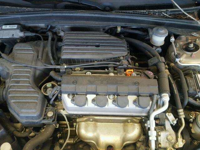 1HGEM22082L015061 - 2002 HONDA CIVIC TAN photo 7