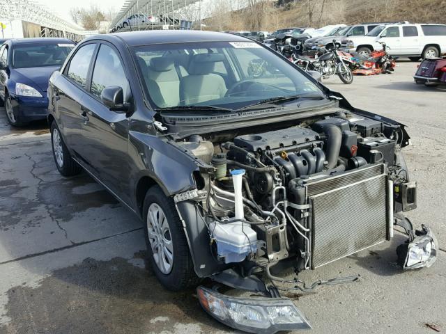 KNAFU4A28A5064732 - 2010 KIA FORTE EX BROWN photo 1