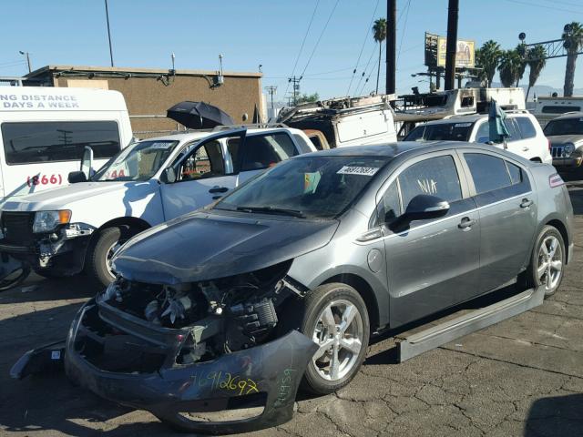 1G1RH6E41DU137051 - 2013 CHEVROLET VOLT GRAY photo 2