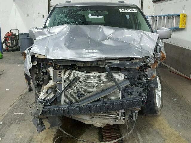 2C4RDGCG1DR790594 - 2013 DODGE GRAND CARA GRAY photo 9