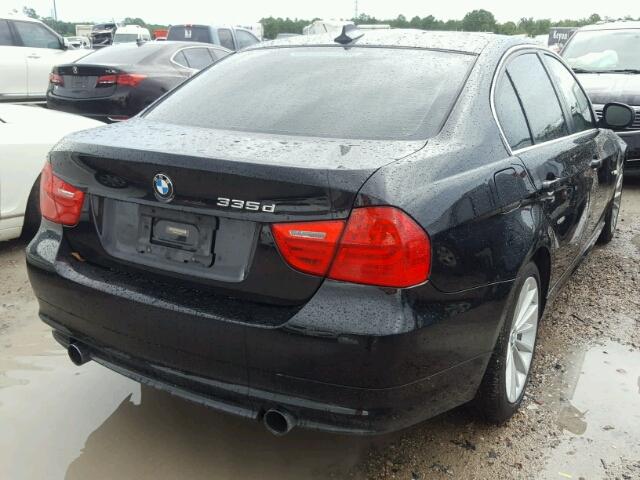 WBAPN7C51BA950278 - 2011 BMW 335 D BLACK photo 4
