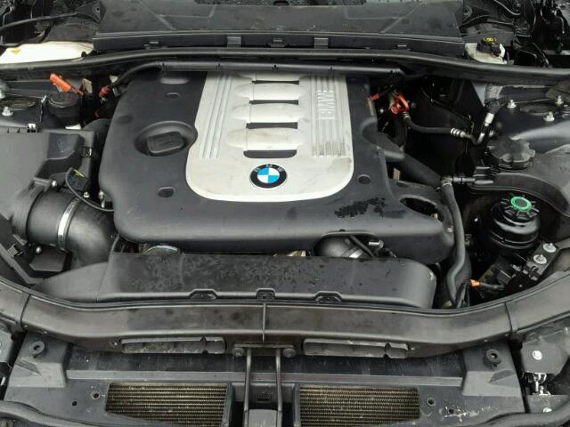 WBAPN7C51BA950278 - 2011 BMW 335 D BLACK photo 7