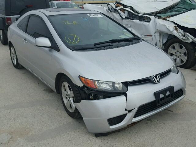 2HGFG12816H527629 - 2006 HONDA CIVIC EX SILVER photo 1