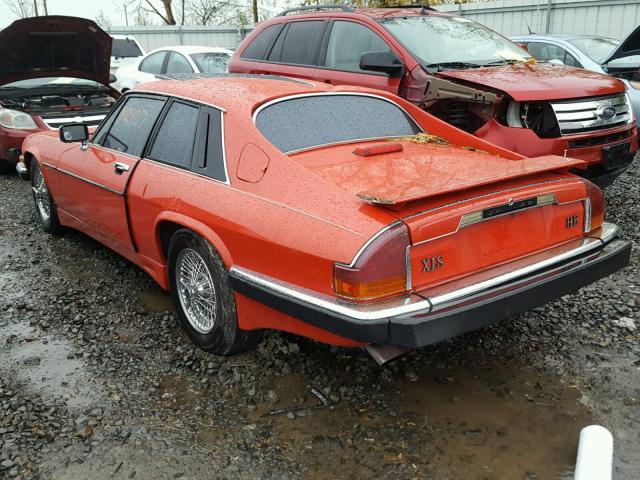 SAJNV5847FC120642 - 1985 JAGUAR XJS RED photo 3