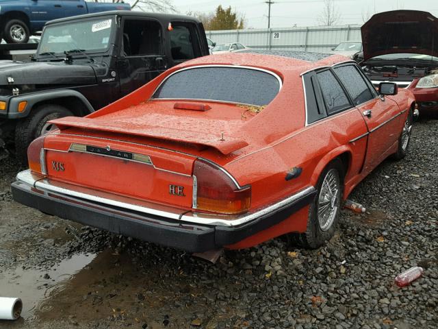 SAJNV5847FC120642 - 1985 JAGUAR XJS RED photo 4