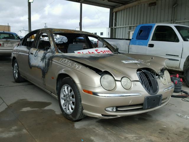 SAJDA01P11GM00539 - 2001 JAGUAR S-TYPE GOLD photo 1