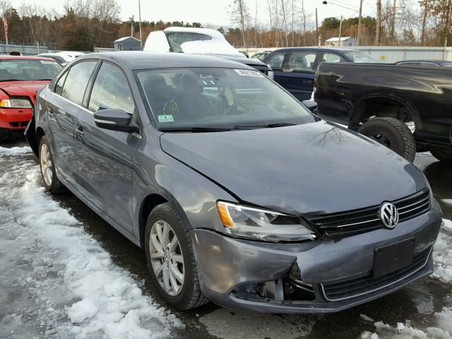 3VWD17AJ3EM283266 - 2014 VOLKSWAGEN JETTA SE CHARCOAL photo 1