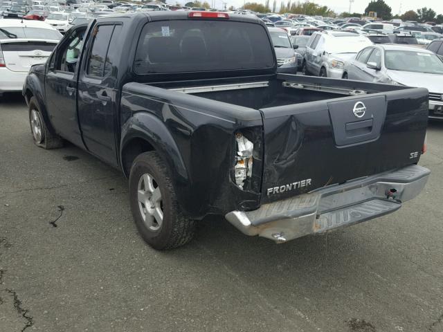 1N6AD07U48C444619 - 2008 NISSAN FRONTIER C BLACK photo 3