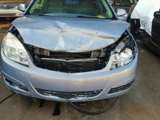 1G8ZS57N97F253075 - 2007 SATURN AURA XE BLUE photo 9