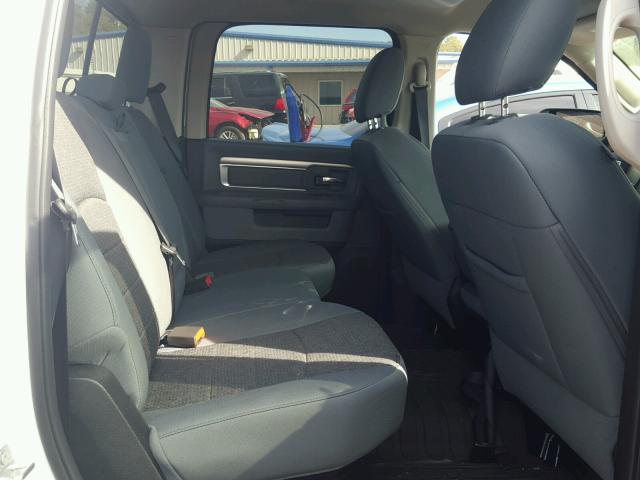 1C6RR7LT1HS715565 - 2017 RAM 1500 SLT WHITE photo 6