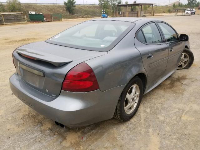 2G2WP522441370805 - 2004 PONTIAC GRAND PRIX ნაცრისფერი ფოტო 4