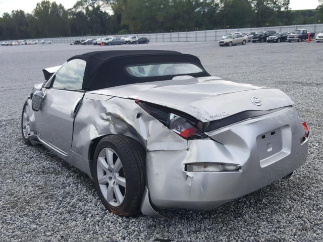 JN1AZ36A64T003505 - 2004 NISSAN 350Z ROADS SILVER photo 3