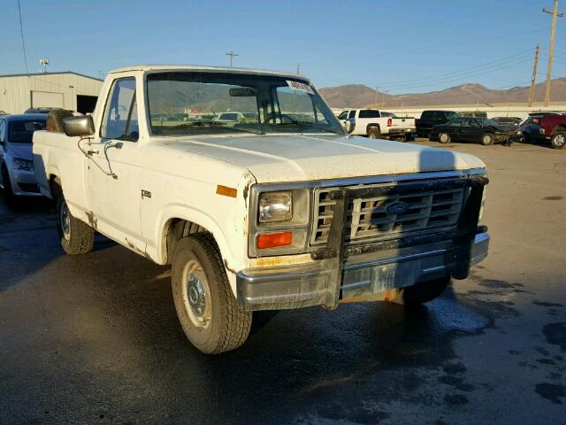 1FTDF15Y1EPA34998 - 1984 FORD F150 WHITE photo 1