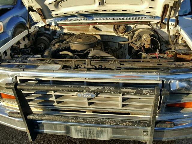 1FTDF15Y1EPA34998 - 1984 FORD F150 WHITE photo 7