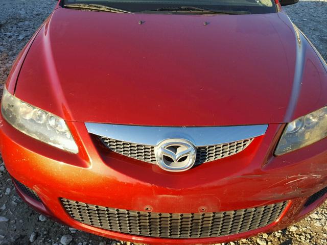 1YVHP80D165M65859 - 2006 MAZDA 6 S Rot Foto 7