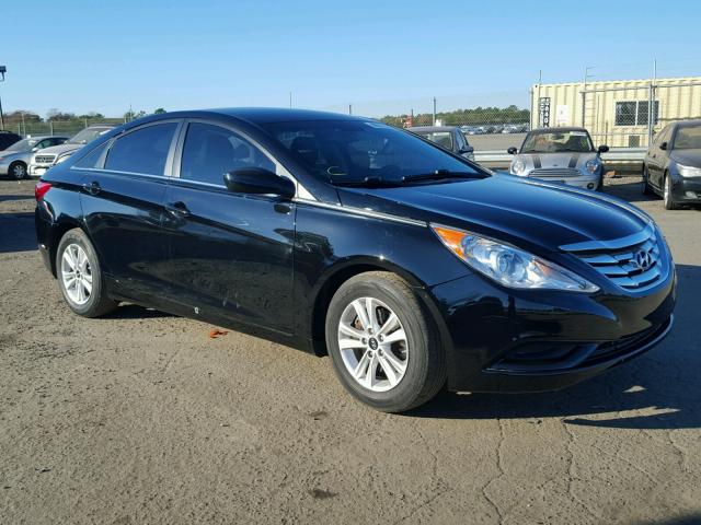 5NPEB4AC7DH723062 - 2013 HYUNDAI SONATA GLS BLACK photo 1