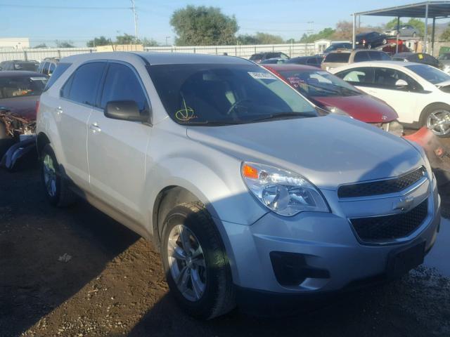 2GNALAEK3F6310176 - 2015 CHEVROLET EQUINOX LS SILVER photo 1