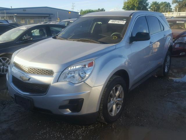 2GNALAEK3F6310176 - 2015 CHEVROLET EQUINOX LS SILVER photo 2