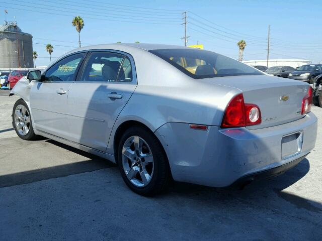 1G1ZC5E08AF198774 - 2010 CHEVROLET MALIBU 1LT SILVER photo 3