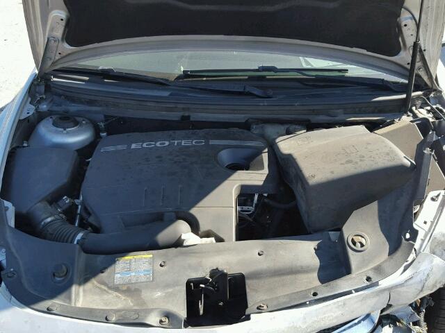 1G1ZC5E08AF198774 - 2010 CHEVROLET MALIBU 1LT SILVER photo 7